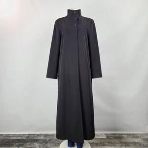 Black trench coat long *NEW - Hilary Radley